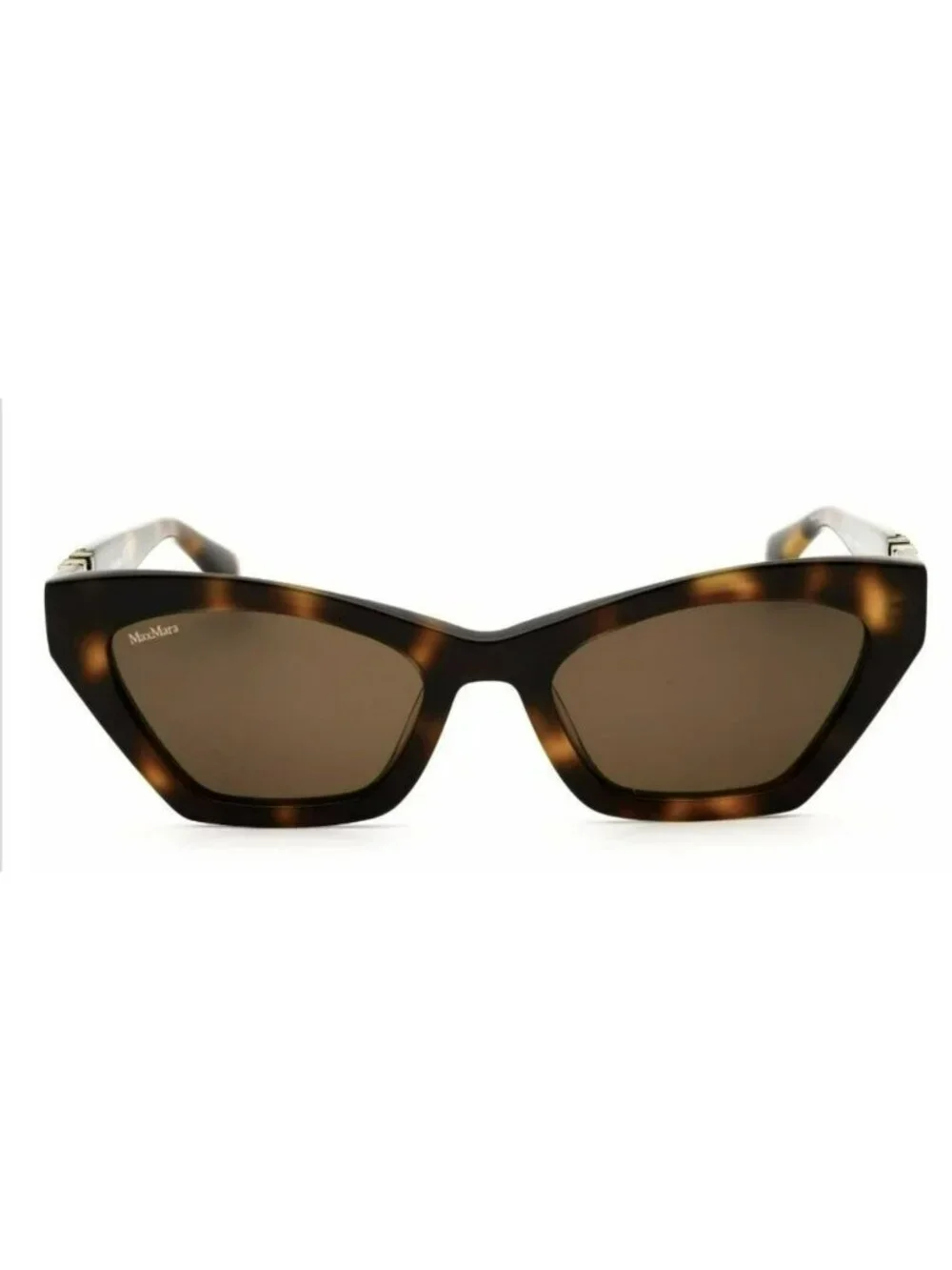 Max Mara Tortoiseshell Cat Eye Sunglasses MM0057 52E With Case & Cloth New